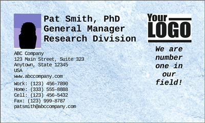 Business Card w Photo (Advanced)