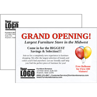 grand opening postcards