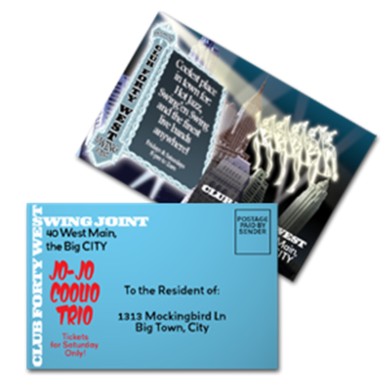 Postcards 6 X 9 